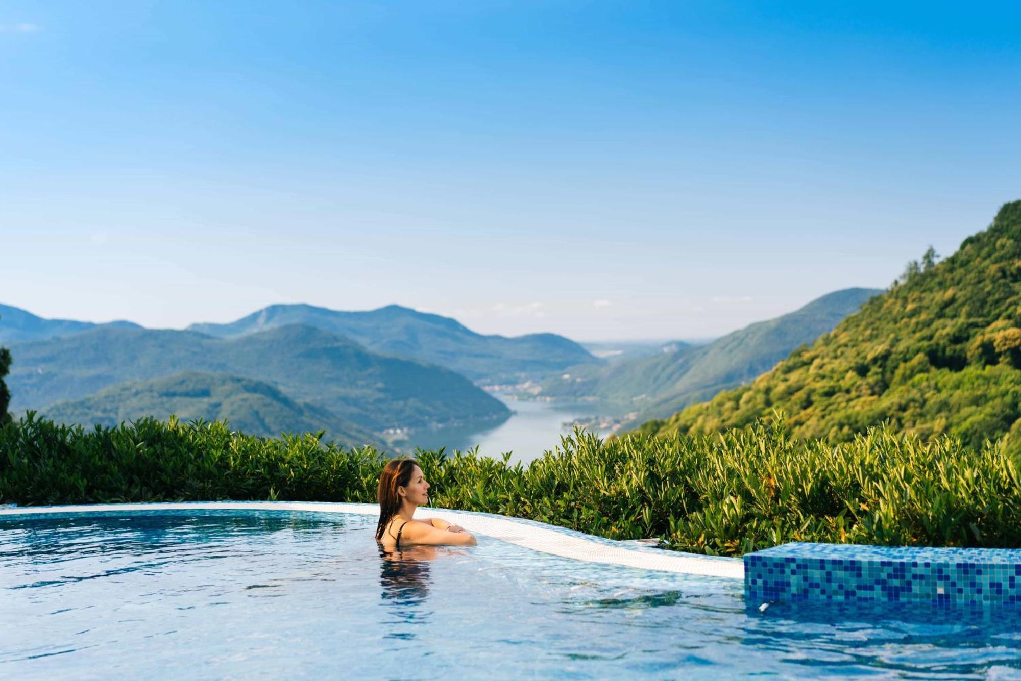 Kurhaus Cademario Hotel & Spa - Adults Only Buitenkant foto